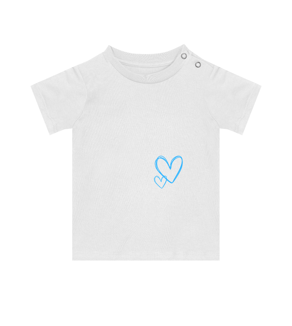 Matchande mjuk T-shirt för mamma och barn - rosa och vit