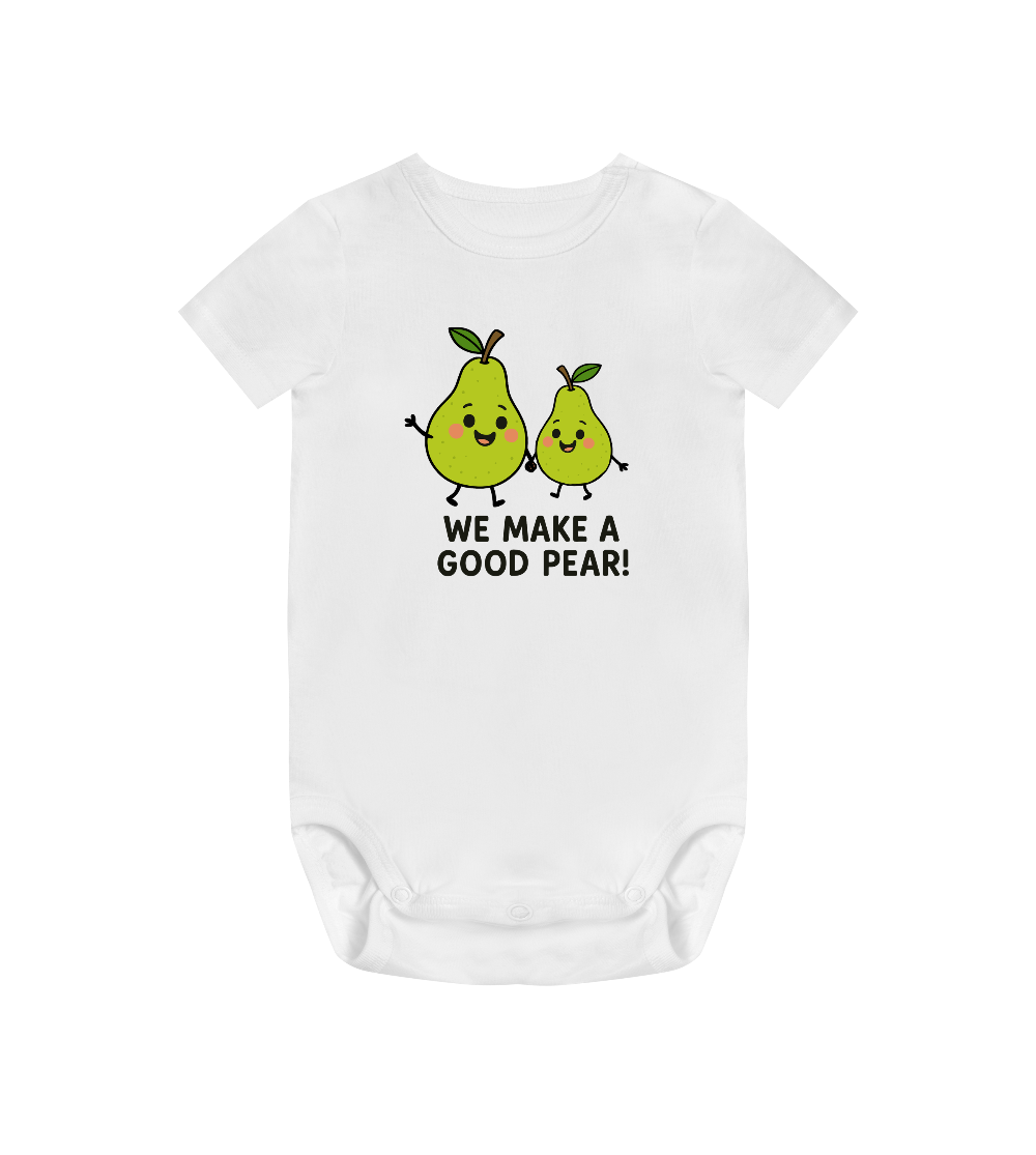 Matchande T-shirt mamma bebis