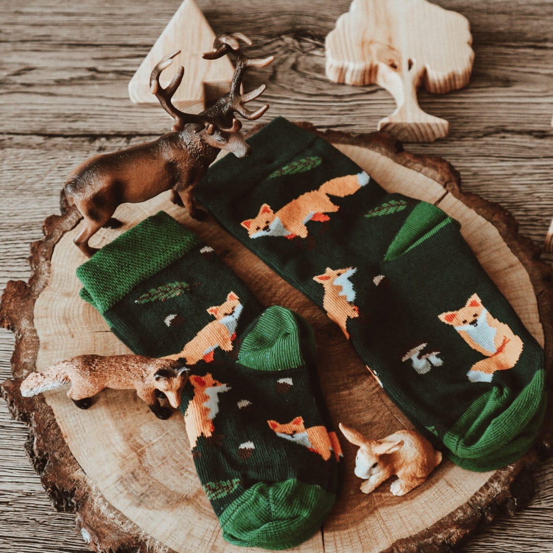 Set - Matchande strumpor för mamma, barn och bebis