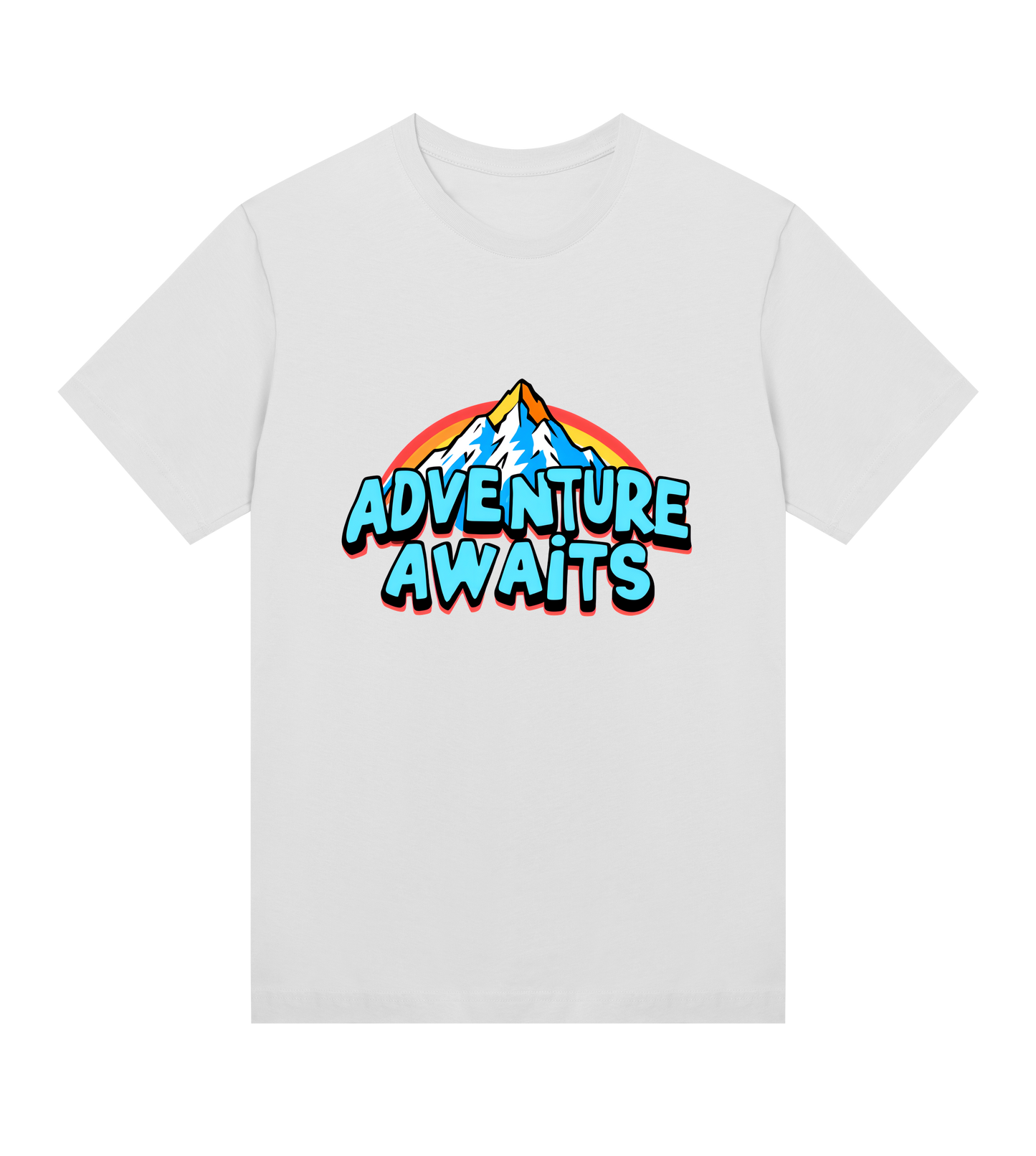 Matchande T-shirt för förälder och barn – Adventure Awaits